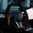 thumbnail image 6 of Halloween Cemetery 14.5 Inch Printing PVC Leather Auto Accessories Steering Wheel Cover, 6 of 6
