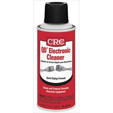 Crc 05101 Electronic Parts Cleaner Can, Quick Drying, 4.5 oz
