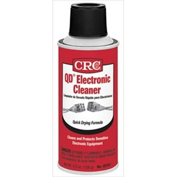 Crc 05101 Electronic Parts Cleaner Can, Quick Drying, 4.5 oz