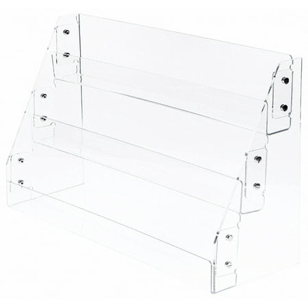 Plymor Brand Clear Acrylic 3 Or 4 Level Greeting Card Display Rack Plymor Brand Clear Acrylic 3 Or 4 Level Greeting Card Display Rack