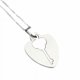 thumbnail image 1 of Del Corazón De Acero Inoxidable Colres Colgante De Corazón De Bloqueo De Para s Mujeres Salvador Amor Collares corazón, 1 of 9