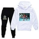 thumbnail image 4 of Suéter con capucha de manga larga para hombres y mujeres adultos, ropa para niños Roblox, puertas, primavera y otoño, 2 piezas, 4 of 4