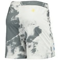 thumbnail image 5 of Women's White/Black Los Angeles Lakers Tie-Dye Crop Top & Shorts Set, 5 of 5