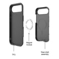 thumbnail image 4 of Funda Case ECHELON Fuse Mag para iPhone 17 AIR - Negra, 4 of 7