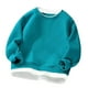 thumbnail image 2 of Cowsor Boys Girls Crewneck Sweatshirts Toddler Baby Sweatshirt Solid Cotton Soft Long Sleeve Active Pullover Tshirts, 2 of 3
