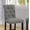 Grey#8, variant on Dining Chairs Leland Fabric Upholstered Wingback Bar Stools, Set of 2, Blue,Fabric Dining Chairs