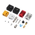thumbnail image 1 of Assembled Hot End Kit, Easy Installation High Accuracy Mk8 Nozzle 3D Printer Extruder Hotend Kit  For Ender 3 For Ender 3 V2, 1 of 8