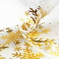 thumbnail image 5 of Christmas Gold White Throw Pillow Covers 20x20 Inch Set of 4 Snowflakes Decorations Cushion Cases Xmas Decor for Couch Sofa Car Bedroom, 5 of 6