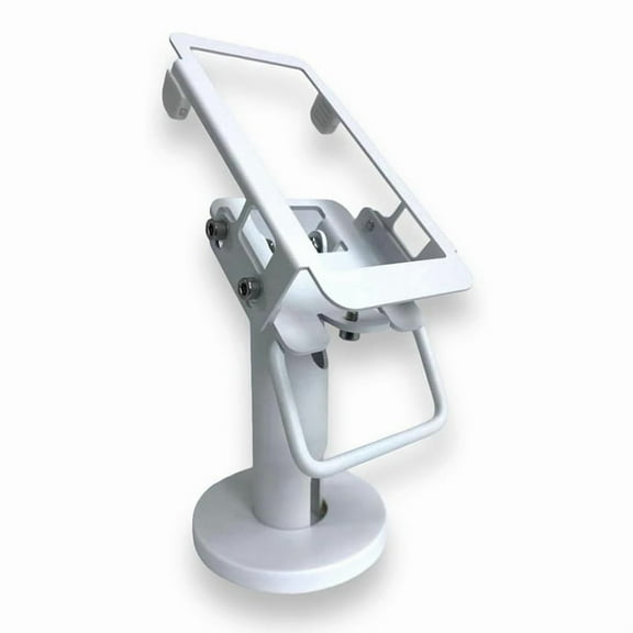 For -A920/A920 Pro Payment Card Terminal Swivel Mount Desktop Stand, White