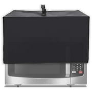 Waterproof Dustproof Microwave Oven Cover - Dustproof Heat Resistant Oxford Fabric - Black 50×40×32 CM