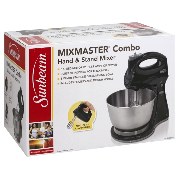 Sunbeam, Sunbeam Mix Master Combo Hand & Stand Mixer, 1 mixer Walmart