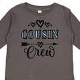 thumbnail image 4 of Inktastic Cousin Crew Girls Long Sleeve Toddler T-Shirt, 4 of 5