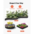 thumbnail image 4 of KFFKFF Galvanized Steel Landscape Edging, 40 ft x 12 in Metal Edging for Landscaping with Gloves, Flexible and Easy-to-Install Metal Strips, Durable Metal Garden Border for Flower Beds and Pathways, 4 of 9