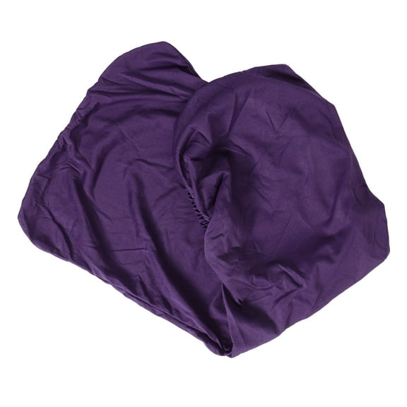 HEMOTON Rotating Armchair Slipcover Removable Stretch Computer Office Chair Cover Protector in Small Size (Purple)