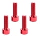thumbnail image 1 of Pernos de jaula para botella de agua Sonducket de Aleación 4 piezas Color Ciclismo Rojo, 1 of 6