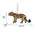 thumbnail image 5 of Agiferg Christmas Decorations Simulation Giraffe Rhinocero Leopard Elephant Decorations Gifts Christmas Decorations, 5 of 5