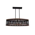 thumbnail image 2 of CWI Lighting Parsh Lustre Lot 5 Lumières avec Finition Étain, 2 of 2