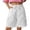 White, variant on Girl's Wide Leg Shorts Cargo Casual Shorts Elastic Summer Bottoms with Pockets 5 16 Years Gymnastics Shorts for Girls 4t 13-14 Years