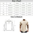 thumbnail image 3 of Striped Long Sleeved Shirt Men Running Top Men Oversized T Shirts Long Sleeve T Shirt Men Set T Shirt Dress Pack of T Shirts for Men Men Long Sleeve Shirt Mens A Shirts Long Sleeve Comfort, 3 of 4