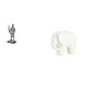 thumbnail image 1 of Figura de escritorio,Estatua de caballero,arte,artesanía,coleccionable,escritorio,oficina,Figura decorativa,pieza de arte,decoración del hogar,Figura de elefante,Estatua de elefante,figura, 1 of 8