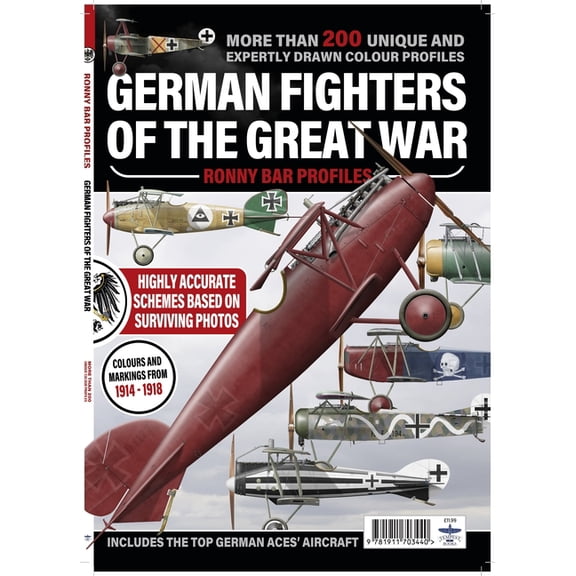 German Fighters of the Great War: Ronny Bar Profiles, (Paperback)