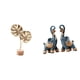 thumbnail image 1 of Escultura De Hoja De Metal Abstracta Nórdica Y Figura De Elefante De Resina Moderna, Adorno Creativo, Artesanía Para Mesa, Fiesta, Hogar, Oficina, Estante, Decoración, Regalos, 1 of 8