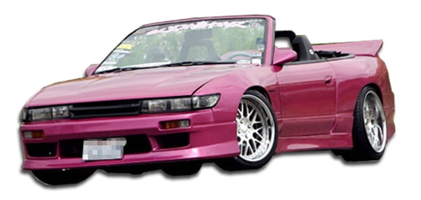 Compatible With Replacement For 19 1990 1991 1992 1993 1994 Nissan 240sx S13 Duraflex Silvia S13 Conversion V Speed Kit 4 Piece Brightt Frp Walmart Com