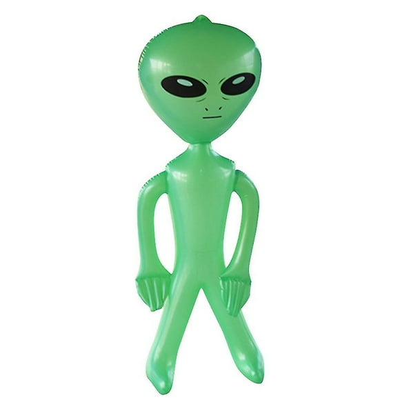 Jinxiu Inflatable Aliens Doll Photography Props Ktv Bar Doll Balloon Halloween Party1pcs-green
