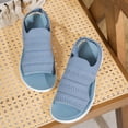 thumbnail image 3 of Women Sandals Mesh Platform Sandals Elastic Soft Sole Shoes Lightweight Casual Footwear Breathable For All Summer Occasions ,Us Size:9.5, 3 of 5