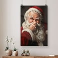 thumbnail image 2 of Funny Santa Claus Bathroom Portrait Poster Size 24''x36''-Gategoo, 2 of 5