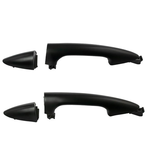 TRQ Exterior Door Handle Set Fits 2012-2017 Hyundai Accent DHA51111