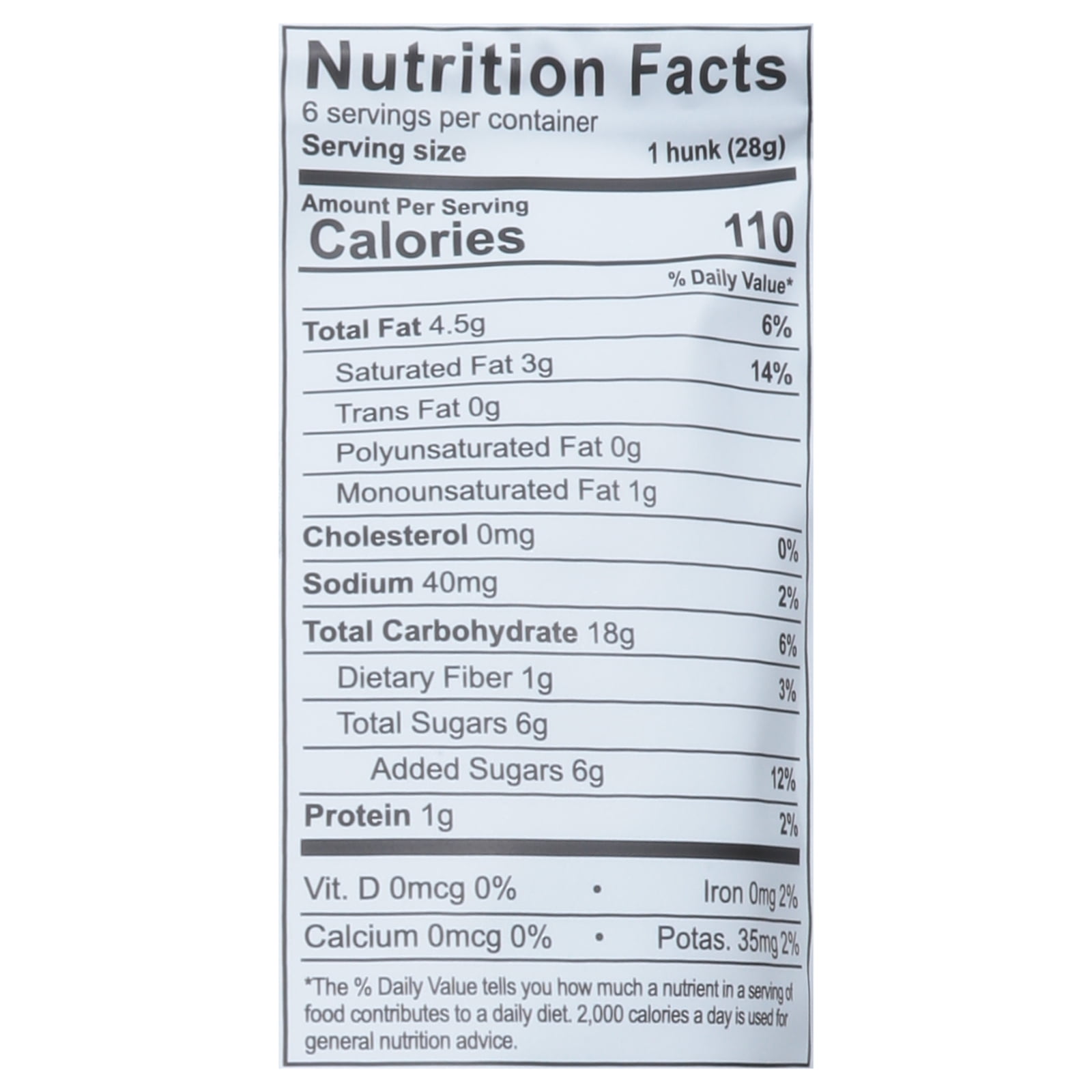 Heavenly Hunks White Chocolate Cranberry Cookie Hunks - Case of 6 - 6 OZ