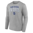 thumbnail image 2 of Men's Fanatics  No Color San Diego Padres Iconic Tricode Long Sleeve T-Shirt, 2 of 3
