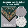 thumbnail image 6 of KOPOEELK 6x9 Area Rugs for Living Room, Dark Green Butterfly Print Washable Rug, Stain Resistant Non Slip Low Pile Carpet for Bedroom, Dining Room and Home Decor, 6 of 6