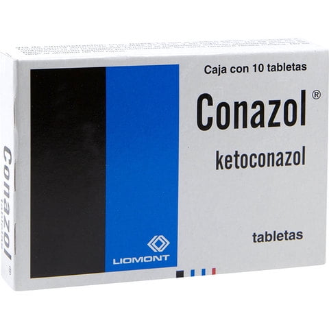 Conazol tabletas 10 pzas de 200 mg c/u