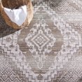 thumbnail image 6 of SAFAVIEH Havana Codie Medallion Indoor/Outdoor Area Rug, Light Brown/Ivory, 8' x 10', 6 of 7
