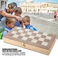thumbnail image 3 of Juguete De Ajedrez, Juegos De Ajedrez Ligeros 3 En 1, Viajes De Ancianos Para Adultos Y Niños Crtynell Descripción de la referencia, 3 of 5