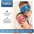 thumbnail image 2 of Gel Eye Mask, Hangover Mask, Cold Premium Reusable Gel Mask, Helps to Sooth Puffy Faces, Tired Eyes, Dark Circles, Headaches, 2 of 5