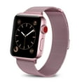 thumbnail image 3 of For Apple Watch Band 42/44/45/49mm, Stainless Steel Mesh Milanese Loop with Adjustable Magnetic Closure iWatch Band for Apple Watch Series SE 8 7 6 5 4 3 2 1 Rose Gold, 3 of 3