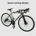 thumbnail image 2 of QIPOPIQ Bike Wall Mount Garage Bike Rack Adjustable Bike Hanger Storage Bike in Garage Home,Horizontal Bike Hook Bike Holder for Mountain Bike,Road Bike,Hybrid Bikes, 2 of 9