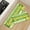 Yellow&green, variant on Black Grey Kitchen Rugs Mats Set 2 Pieces Abstract Modern Art Cushioned Anti-Fatigue Kitchen Rug Waterproof Non Slip Comfort Heavy Duty Standing Floor Mat Carpets for Kitchen Laundry, 17"x47" 17"x28"