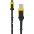 thumbnail image 2 of DeWalt Micro to USB Cable 10 Ft. Black/Yellow, 2 of 2