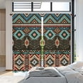 thumbnail image 6 of WNOOHIY Vintage Bohemian Pattern Curtains,Rod Pocket Design, Light-filtering and Enhanced Privacy, 6 of 7