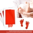 thumbnail image 3 of HAOAN 4 Pcs Newborn Baby Handprint and Footprint Kit - Inkless Paw Print Kit  Mess Clean-Touch Ink Pad With Impression Cards  Safe for Skin Perfect Keepsake for Family Acid-Free Smudge-Pr, 3 of 10