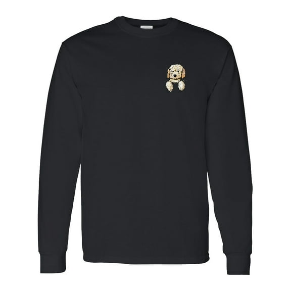 Inktastic Pocket Goldendoodle Long Sleeve T-Shirt