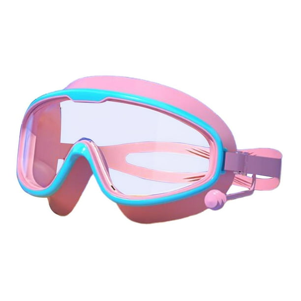 Gafas de natación para niños gafas de natación para niños con tapones para los oídos de silicona gafas de natación gafas para natación para favores de