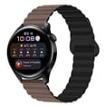 thumbnail image 1 of Adecuado para Huawei GT4/GT3/PRO Samsung watch4 correa de reloj de silicona de dos colores con bucle magnético de 20/22mm, 1 of 1
