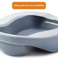 thumbnail image 3 of McKesson Contoured Bedpan, Lightweight Polyethylene Gray, 16.25" Long, 6 Ct, 3 of 11