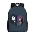 thumbnail image 1 of The Nightmare Before Christmas Backpack Laptop School Bag College Student Satchel Lightweight Basic BackpackFor A, 1 of 1