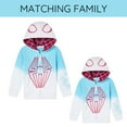 thumbnail image 3 of Marvel Spider-Man Spider-Gwen Ghost Spider Fleece Matching Family Zip Up Cosplay Hoodie Toddler to Big Kid, 3 of 5
